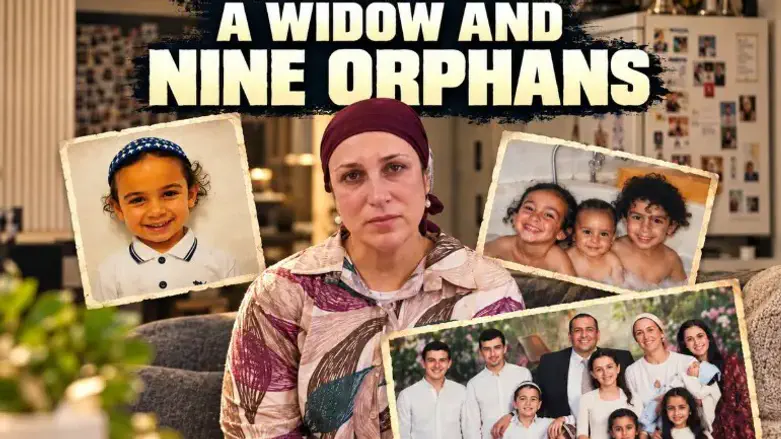 A widow, 9 orphans, and debts she cannot carry alone