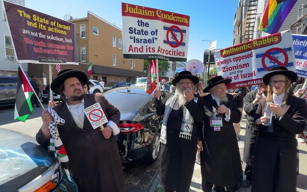 Ultra-Orthodox anti-Israel protester living in US faces deportation to Israel