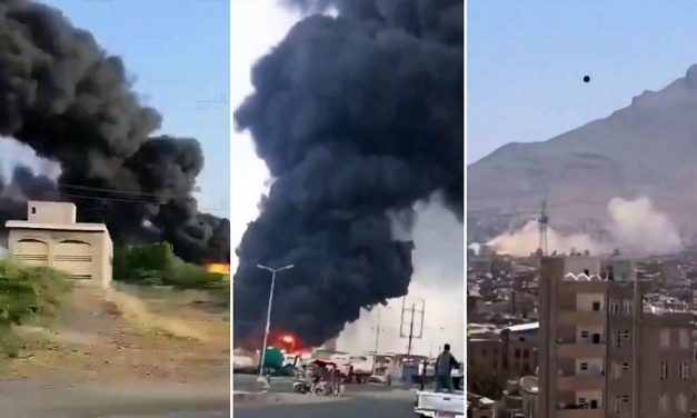 Saudi Arabia strikes oil facility in Yemen capital Sanaa as Houthis up threats