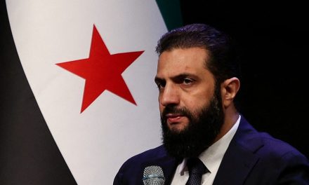 Syrian president Sharaa arrives in Riyadh on official visit, SANA reports