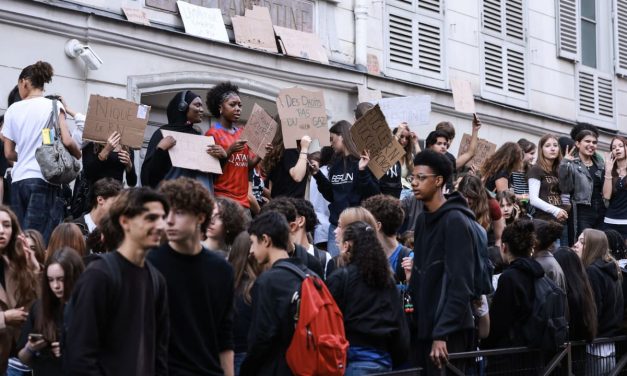 High school students in Paris’ deprived suburbs spark national protest movement
