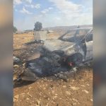 Israeli West Bank residents crash vehicle into terrorist after arson, attempted stabbing attack