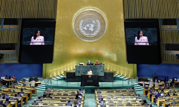 Hundreds of ambassadors, diplomats attend UN event marking three years since October 7 massacre