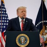 Trump says comment that Iran could ‘take out’ Los Angeles was misinterpreted