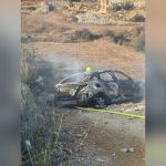 Stolen vehicle overturns on Route 60 after penetrating police roadblock, halting traffic