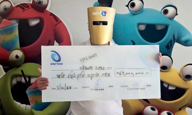 Man wins NIS 64m. in Double Lotto: ‘I buy excitement for NIS 66’