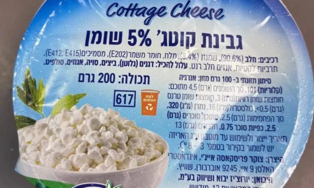 Due to severe shortage: Cottage cheese imported from Switzerland for the first time in Israel