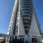 A year after being hit by Iranian missile, iconic tower returns to full operation