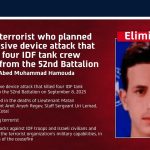 IDF kills Hamas Nukhba operative who helped plan deadly attack on Israeli tank, killing four