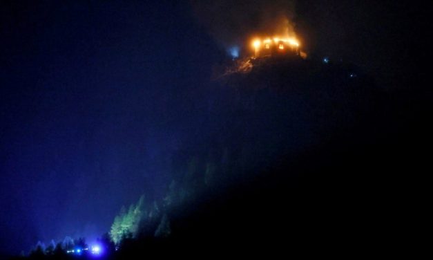 Suspect arrested as fire engulfs Nazi guest house ‘Eagle’s Nest’, German police say