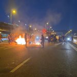Burning tires, halted traffic: Druze protesters block Route 6 days after Tel Aviv club attack