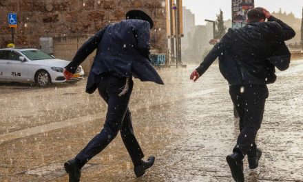 Storm threatens flash floods, road closures in south as Israelis head to polls