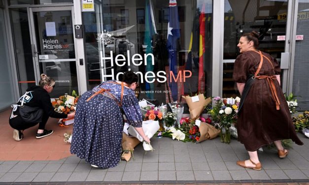 Australian politician loses leg in ramming; family friend charged in counterterror probe