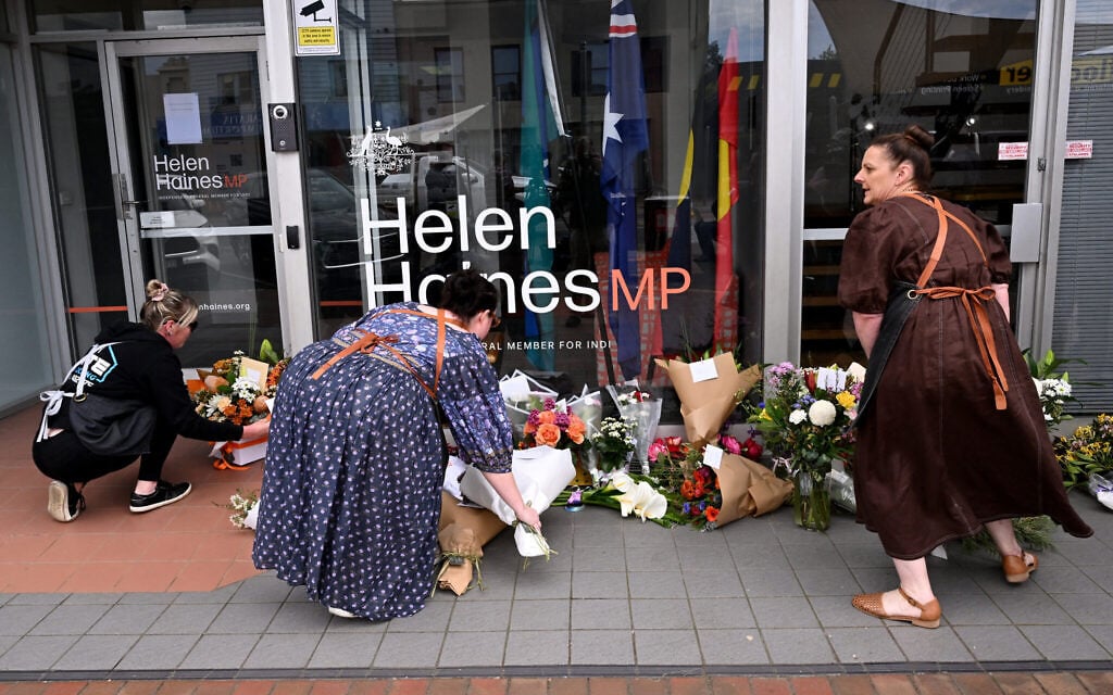 Australian politician loses leg in ramming; family friend charged in counterterror probe