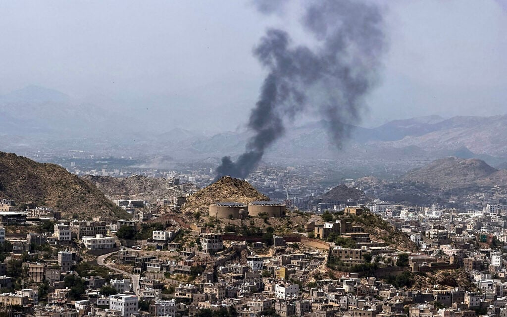 Yemen’s Houthis say 11 killed in strikes on Sanaa; Saudis say two missiles shot down
