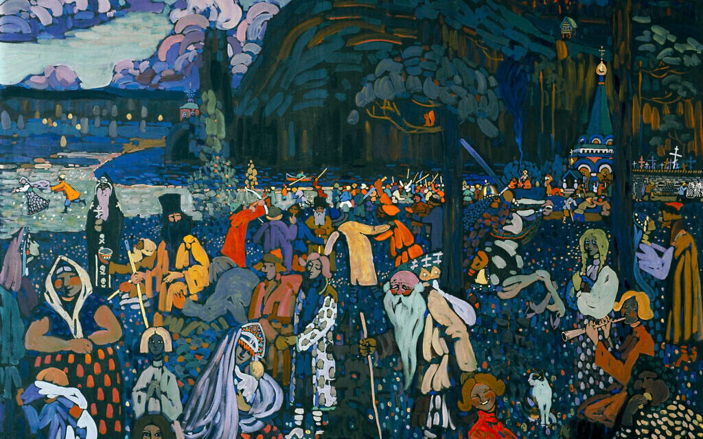 Kandinsky painting, restituted to Jewish family after Nazi looting, sells for over $42 million