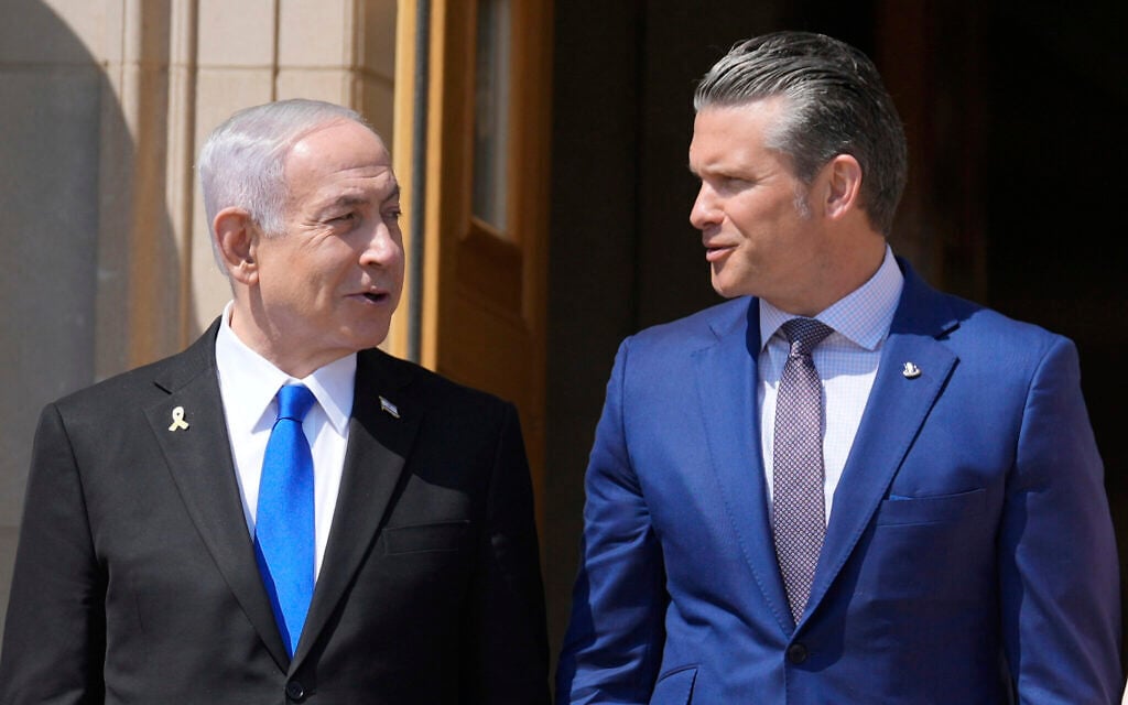 Hegseth reportedly meets Netanyahu during secret visit to Israel