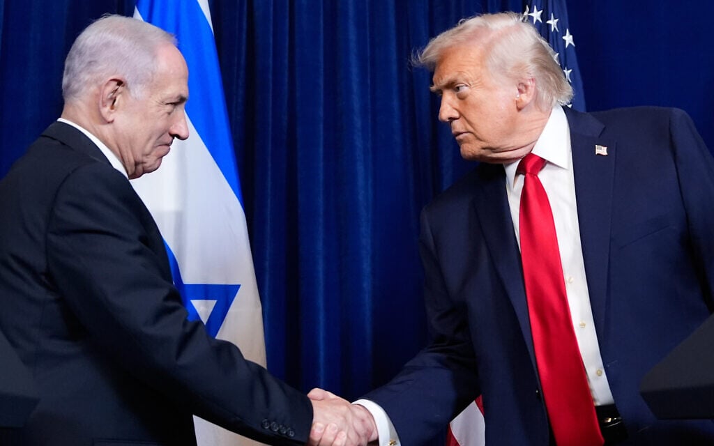 ‘In politics I don’t trust anybody,’ Trump says when asked if he trusts Netanyahu