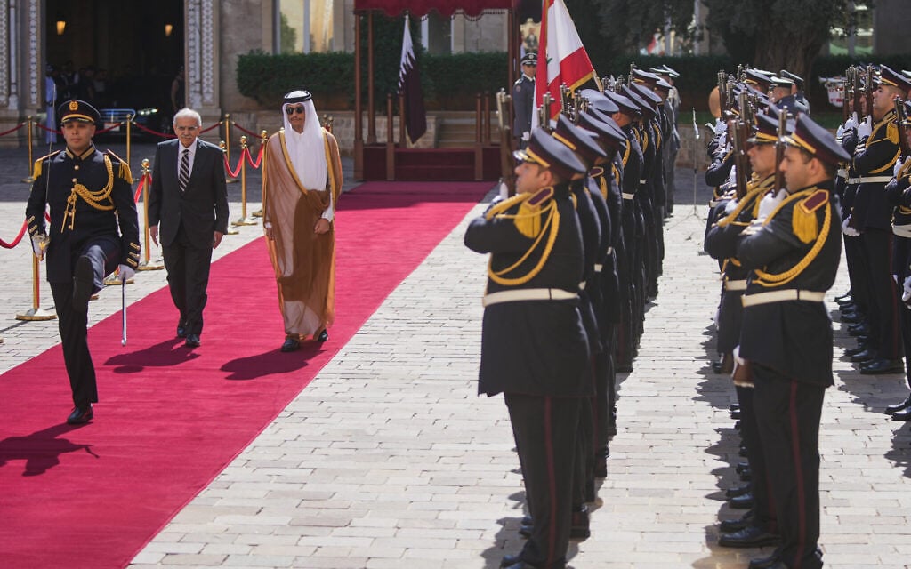 Qatar pledges to help fund the reconstruction of southern Lebanon