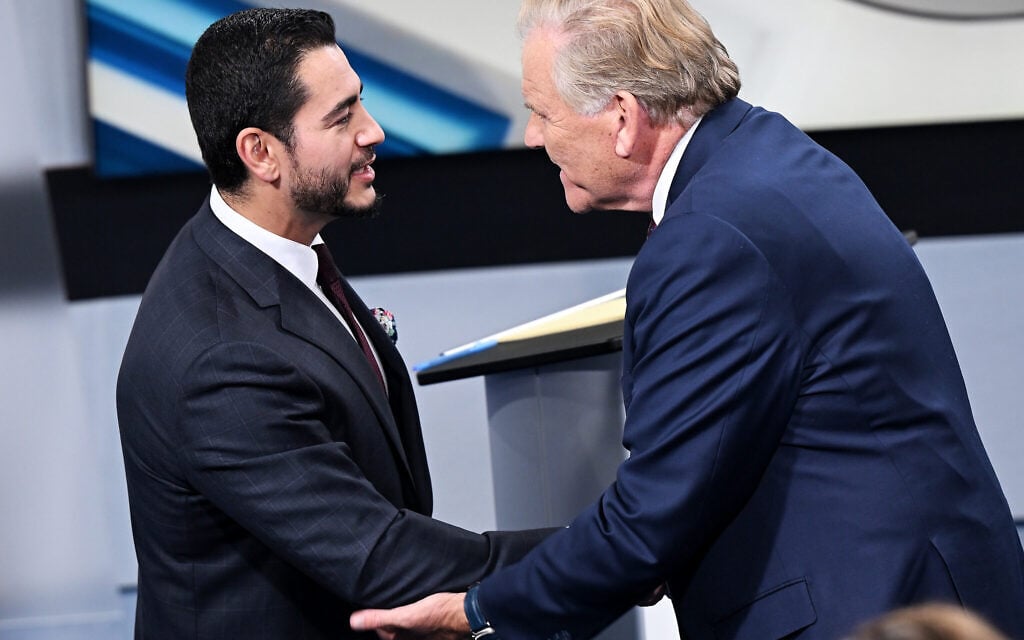 In final Michigan Senate debate, GOP’s Rogers says Jewish voters ‘afraid’ of El-Sayed