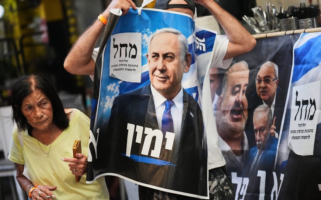 Likud said already preparing to allege election was ‘stolen’ if Netanyahu loses