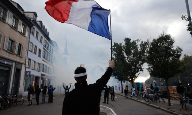 More than 400,000 protest across France, challenging Macron as clashes erupt in Paris