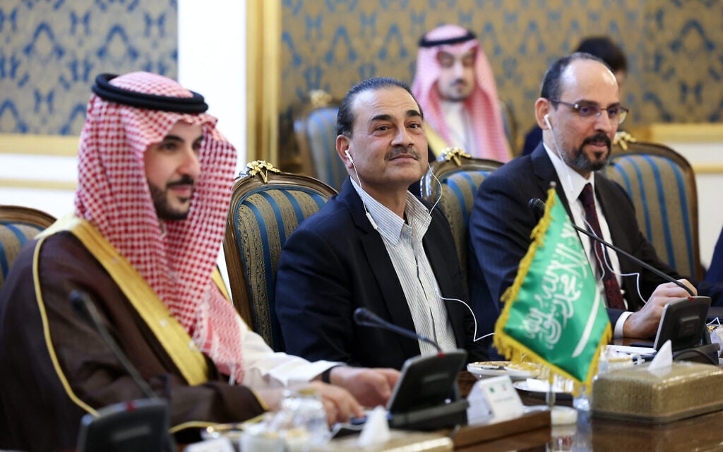 Saudi defense pact states hold talks in Iran as Yemen’s Houthis launch more attacks