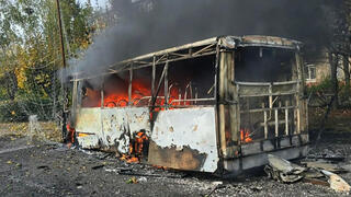 ‘War crime’: Russia bombs two buses in Ukraine, killing 30