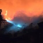 Large waste fire threatens northern Israel forests