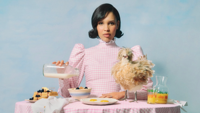 She cooks in couture and makes Skittles from scratch: Inside Nara Smith’s viral empire