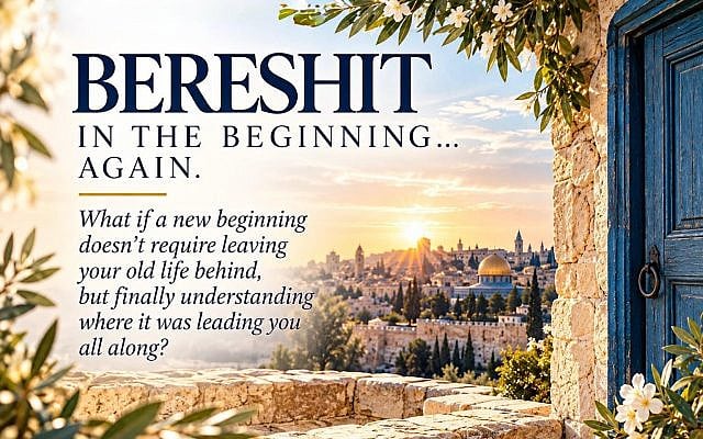 Sara Matathias | Parshat Bereshit: In The Beginning…Again.