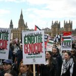 Thousands protest Israel in London, demand release of convicted Palestinian leader Marwan Barghouti