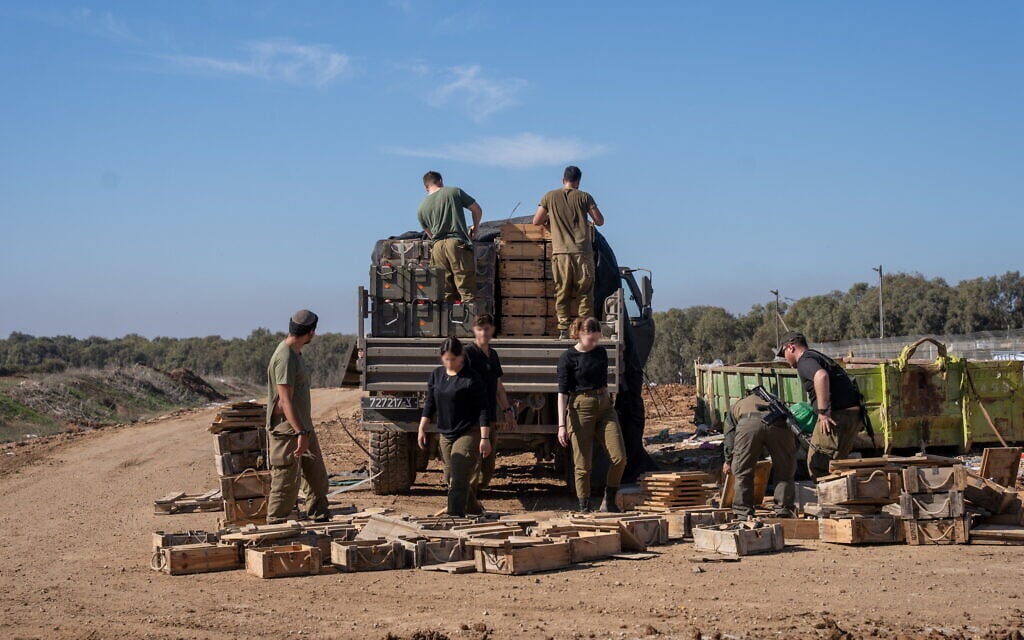 IDF steps up combat training for troops behind front lines after Oct. 7 exposes gaps