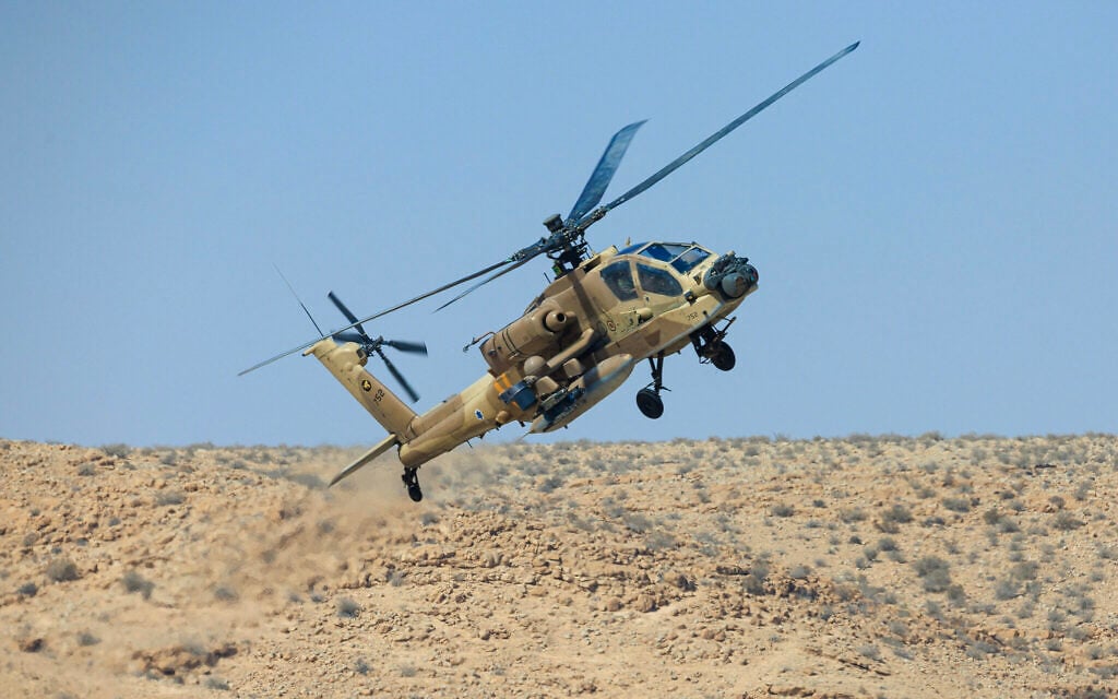 Government approves NIS 1 billion toward ‘urgent’ purchase of 12 Apache helicopters