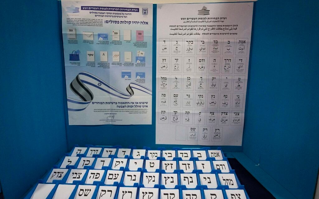 Everything you need to know: ToI’s guide to the 37 parties that Israelis can (finally) choose from