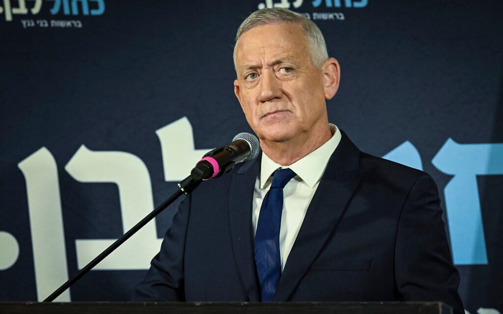 Blue and White’s Benny Gantz pulls out of race, sealing precipitous political fall
