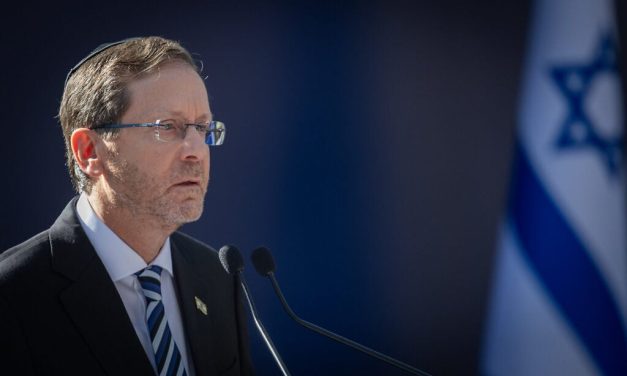 ‘Words kill’: Herzog pleads for civility ahead of election at Rabin memorial ceremony