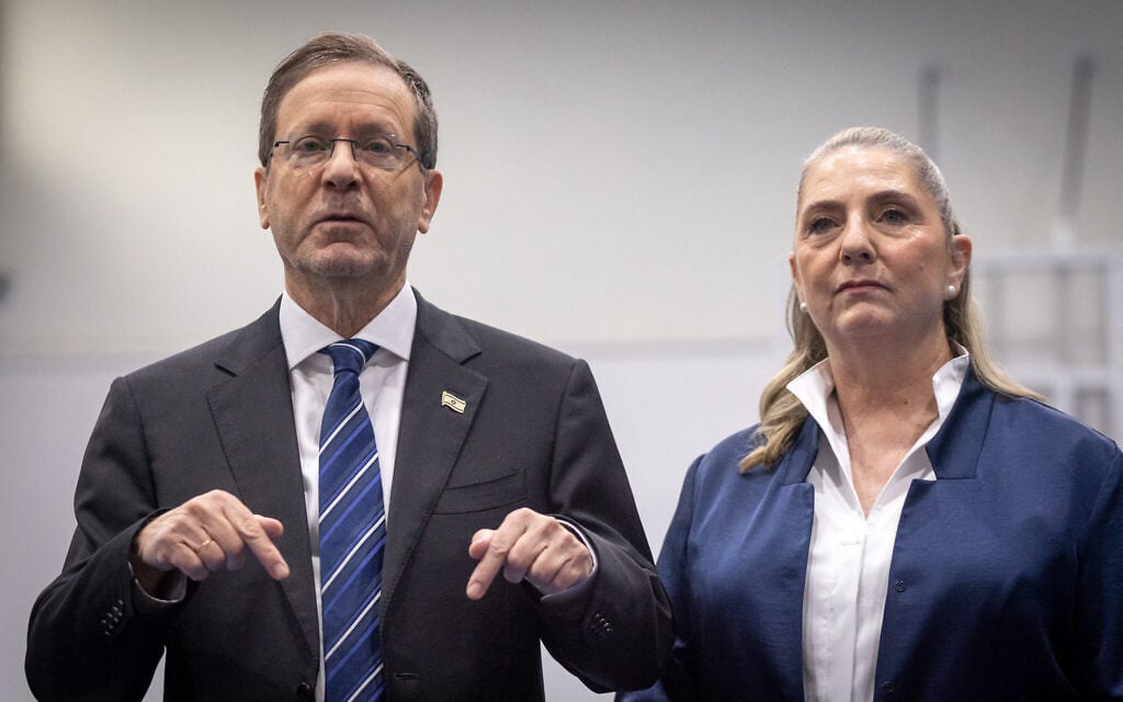 Herzog urges avoiding another election, calls for ‘open mind’ in coalition talks