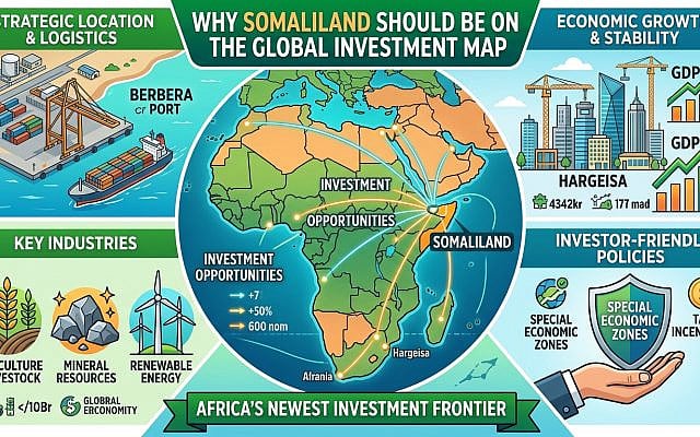 Mohamed Abdi Idiris | Why Somaliland Should Be on the Global Investment Map
