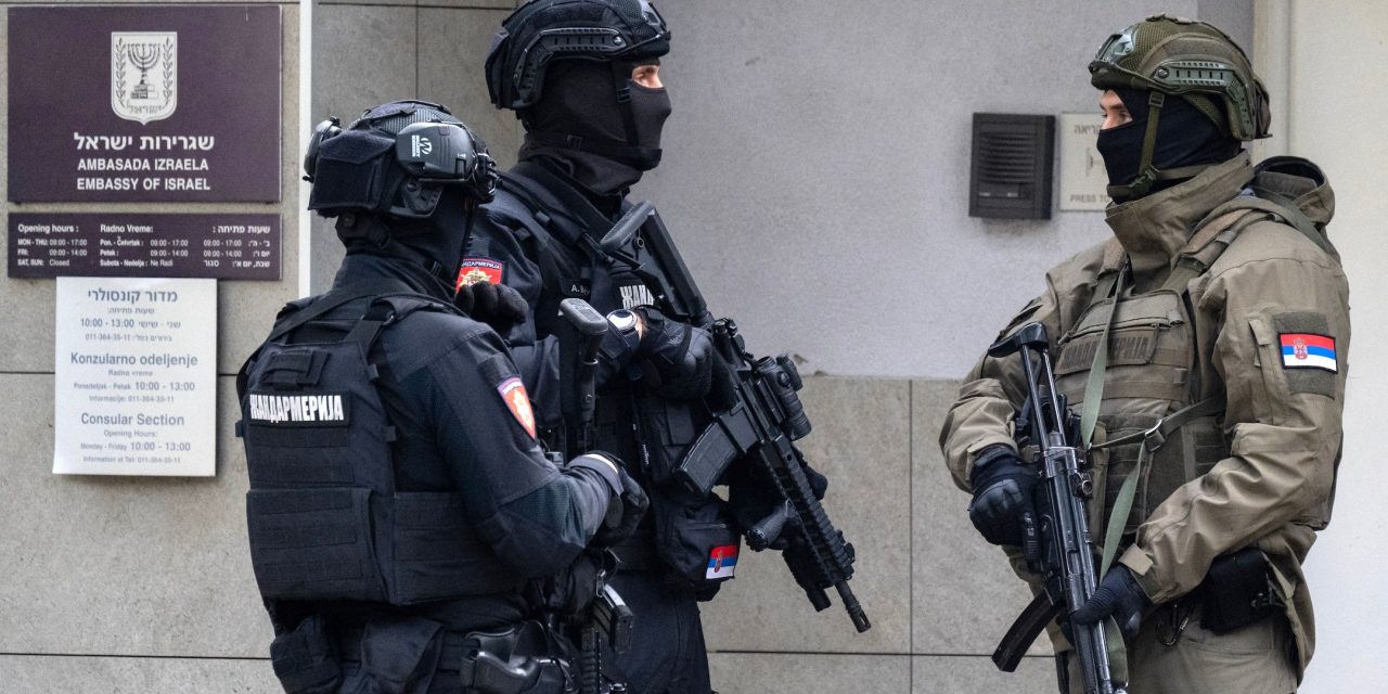 Police shoot dead assailant outside Israeli Embassy in Serbia