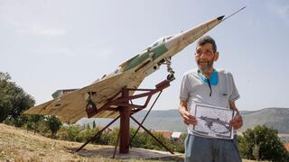 He flew a plane out of Beirut. Israel scrambled F-16s to intercept him