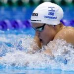 Israeli swimmer Anastasia Gorbenko records fastest time ever in women’s 100-yard individual medley