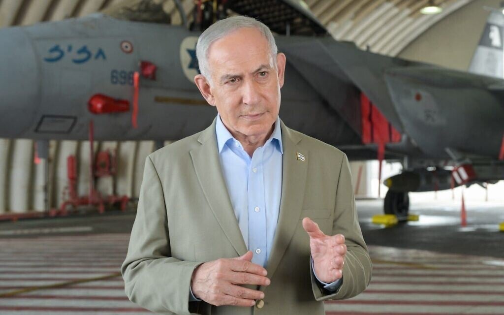 Netanyahu ordered to remove video filmed at IDF airbase from his personal social media