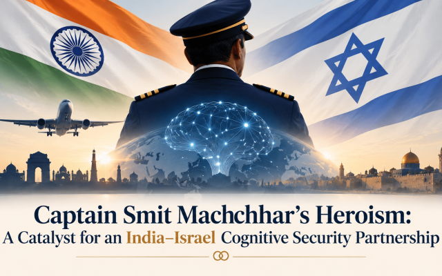 Devsena Mishra | Captain Smit Machchhar’s Heroism: A Catalyst for India-Israel Cognitive Security Partnership