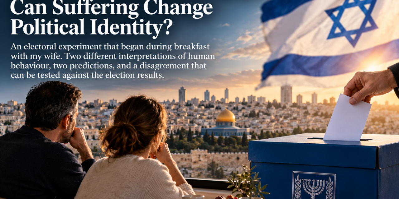 Yosef B. Moran | Israel at the Ballot Box