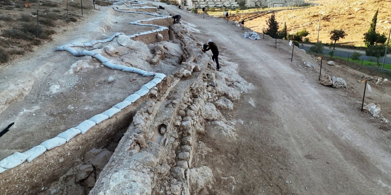 Archaeologists uncover a 300-meter section of ancient aqueduct in Jerusalem