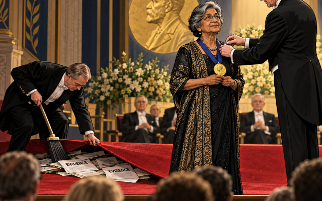 Guy Hochman | Peace Requires Justice. The Nobel Peace Prize Requires None