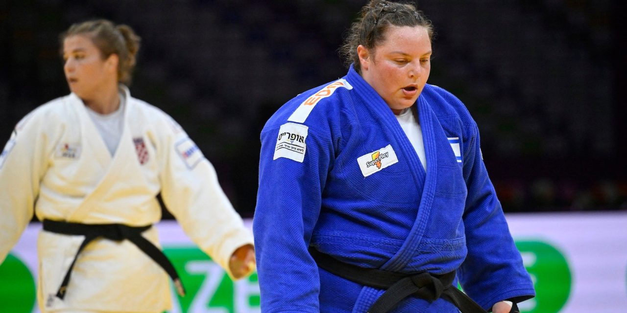 After bronze win, judo athlete Raz Hershko tells JTA, ‘I stand for something far bigger than myself.’