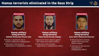 Hamas weapons maker, cell commander among 3 killed in IDF Gaza strikes