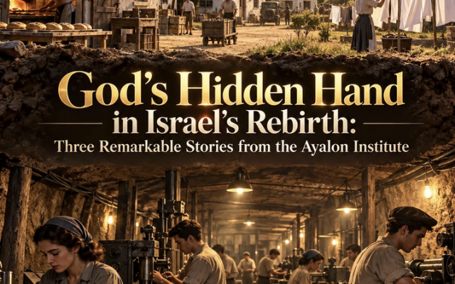 Tim Orr | Three Remarkable Stories from the Ayalon Institute